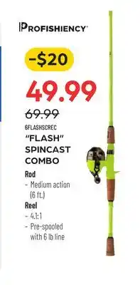 Pronature FLASH SPINCAST COMBO offer