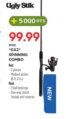 Pronature GX2 SPINNING COMBO offer