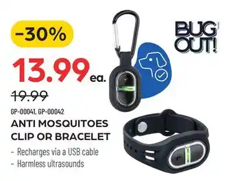 Pronature ANTI MOSQUITOES CLIP OR BRACELET offer