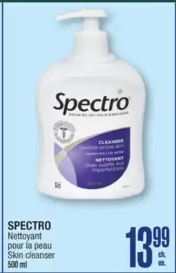 Jean Coutu SPECTRO Skin cleanser offer