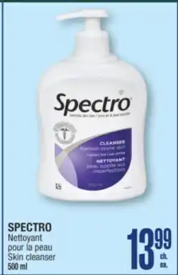 Jean Coutu SPECTRO Skin cleanser offer