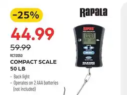 Pronature COMPACT SCALE 50 LB offer