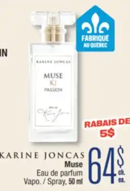 Jean Coutu KARINE JONCAS Muse Spray offer