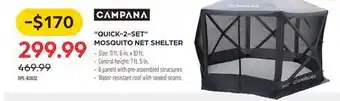 Pronature QUICK-2-SET MOSQUITO NET SHELTER offer
