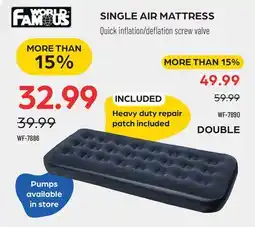 Pronature SINGLE AIR MATTRESS offer