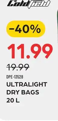Pronature ULTRALIGHT DRY BAGS 20 L offer