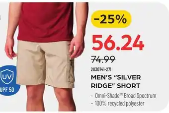 Pronature MEN'S SILVER RIDGE SHORT offer