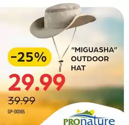 Pronature MIGUASHA OUTDOOR HAT offer