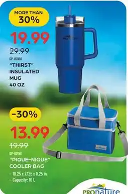 Pronature THIRST INSULATED MUG offer