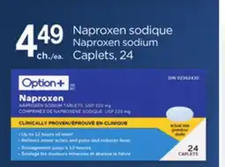 Proxim Option Naproxen sodium offer