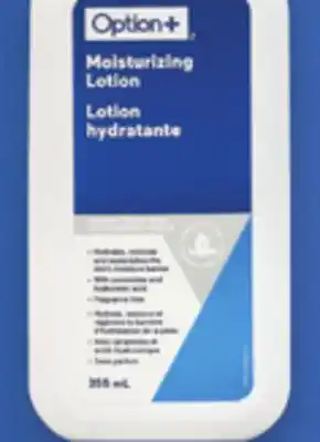 Proxim OPTION+ Moisturizing lotion offer