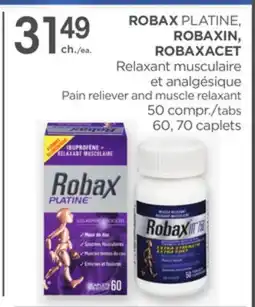 Proxim ROBAX PLATINE, ROBAXIN, ROBAXACET offer