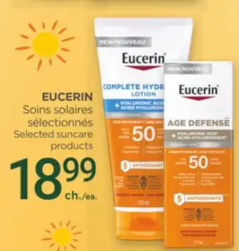 Proxim EUCERIN Selected suncare products offer