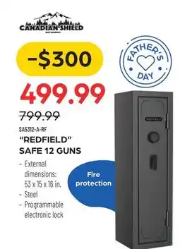 Pronature REDFIELD SAFE 12 GUNS offer