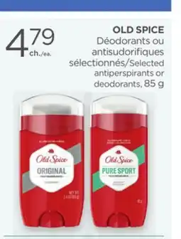 Proxim OLD SPICE/Selected antiperspirants or deodorants offer