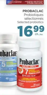 Proxim PROBACLAC Selected probiotics offer
