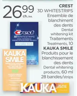 Proxim CREST 3D WHITESTRIPS offer