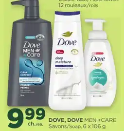 Proxim DOVE, DOVE MEN +CARE Soap offer