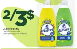Proxim LA PARISIENNE Dishwashing liquid offer