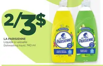 Proxim LA PARISIENNE Dishwashing liquid offer