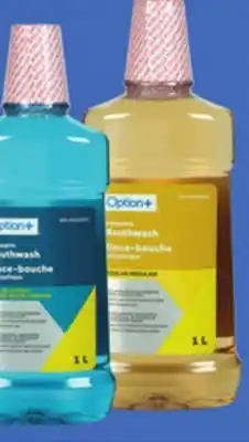 Proxim OPTION+ Antiseptic mouthwash offer