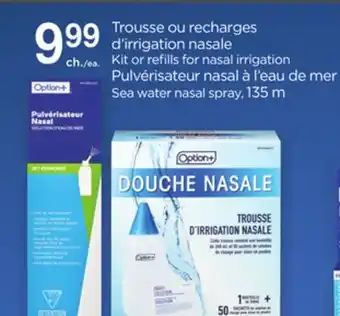 Proxim OPTION+ Kit or refills for nasal irrigation offer