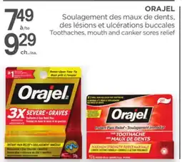 Proxim ORAJEL Toothaches, mouth and canker sores relief offer