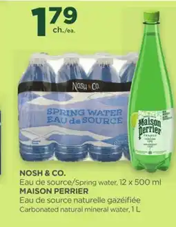 Proxim NOSH & CO. & MAISON PERRIER offer