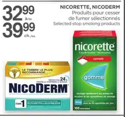 Proxim NICORETTE, NICODERM Selected stop smoking products offer