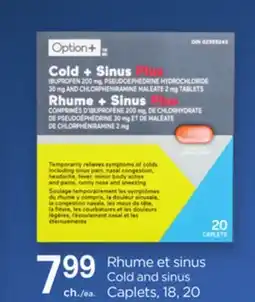 Proxim OPTION+ Cold and sinus offer