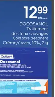 Proxim Option+ Cold sore treatment Cream offer