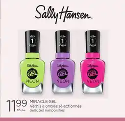 Proxim Sally Hansen MIRACLE GEL Selected nail polishes offer