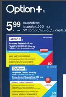 Proxim Option+ Ibuprofen, 200 mg offer