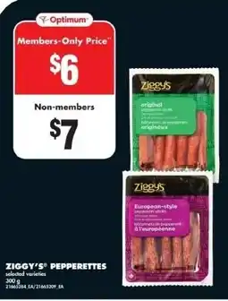 No Frills Ziggy's pepperettes offer
