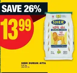 No Frills Sher durum atta offer