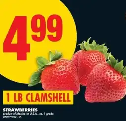 No Frills Strawberries offer