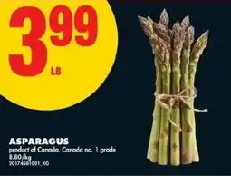 No Frills Asparagus offer
