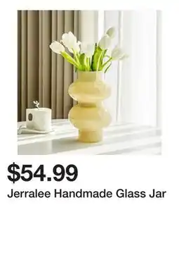 Wayfair Jerralee Handmade Glass Jar offer