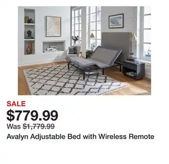 Wayfair Avalyn Adjustable Bed with Wireless Remote offer