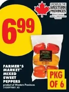 No Frills Farmer's market mixed sweet peppers offer