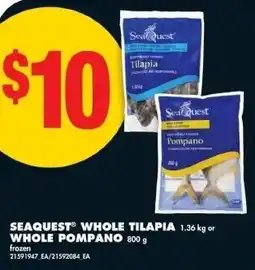 No Frills Seaquest whole tilapia or whole pompano offer