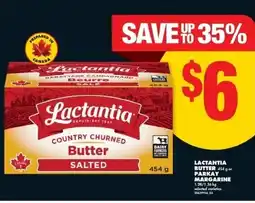 No Frills Lactantia butter or parkay margarine offer