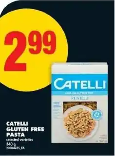 No Frills Catelli gluten free pasta offer