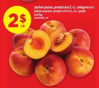 Maxi YELLOW PEACHES offer