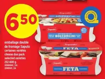 Maxi Saputo Cheese Duo Pack offer