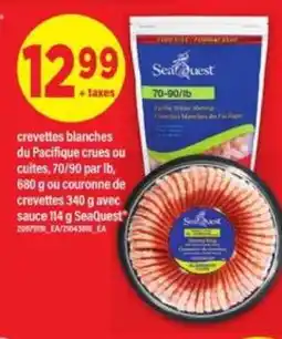 Maxi SeaQuest crevettes offer