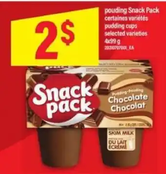 Maxi Snack Pack offer