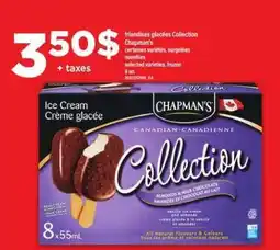 Maxi Chapman's Collection Ice Cream offer