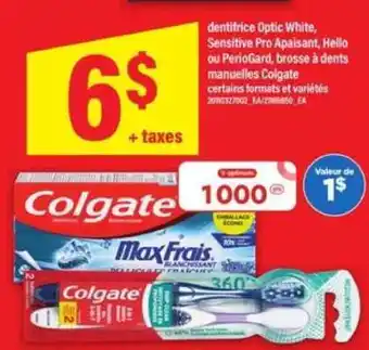 Maxi COLGATE offer