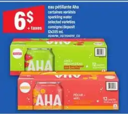 Maxi AHA SPARKLING WATER offer